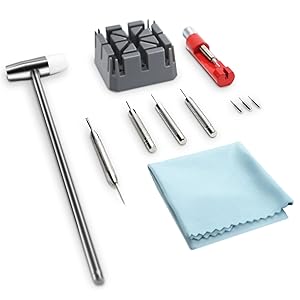 Antarc 腕時計バンド調整 時計ベルト交換 工具 11点 セット