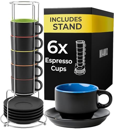 Amazon.co.jp: SUPREME IPA Porcellane Aosta Espresso Set (Set of 2
