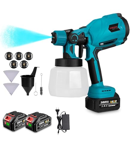Amazon | 【2026新型】NANWEI スプレーガンコードレス マキタ18V
