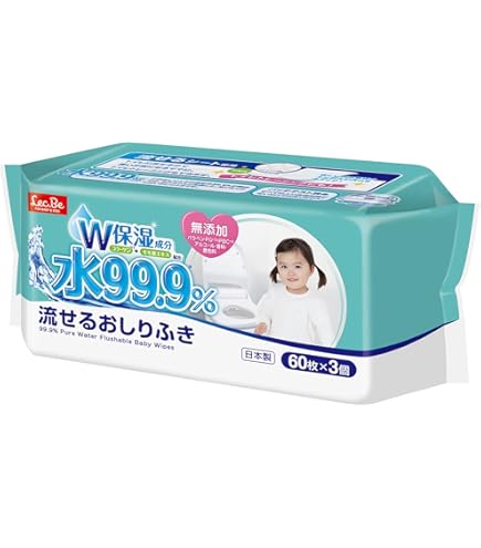 Amazon.co.jp: ムーニー おしりふきトイレに流せるタイプ 替 50枚×3