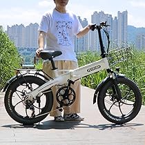 e-bike 電動アシスト自転車 バスケット付き 折りたたみ 公道走行可能 免許不要 ]前カゴ 荷台付き 型式認定 電動アシスト
