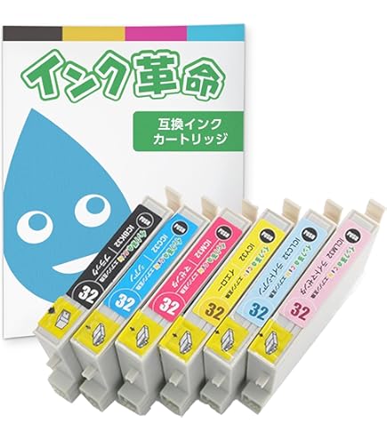 Amazon.co.jp: PM-D770 インク エプソン プリンター IC32 6色セット