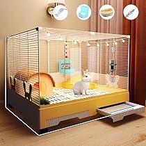Amazon | Puhang うさぎケージ 5点セット 長さ73CM×奥行47CM×高