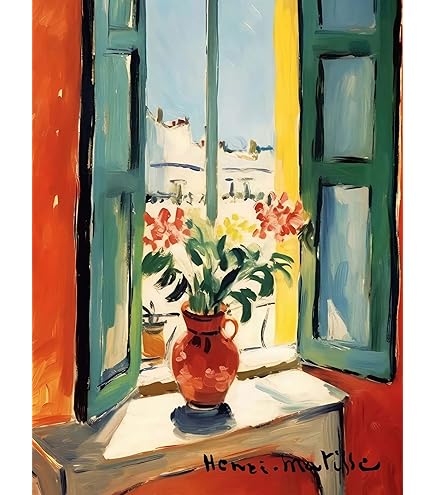 アンリマティスの絵　複製画 hana-cart29-163.jpg