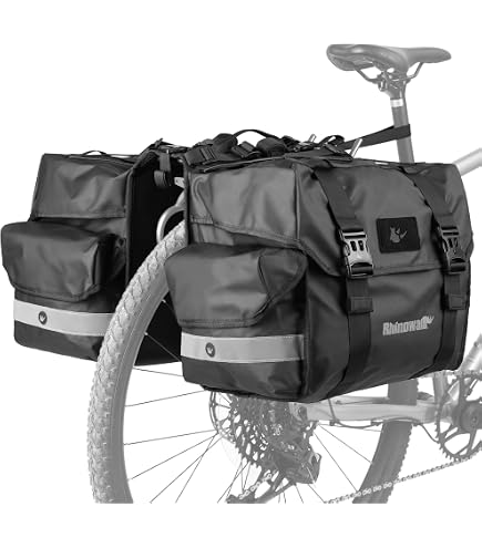 Green guru パニエ 自転車 バッグ パニエバッグ Amazon.co.jp: Green Guru Gear Free Rider Bike Pannier, Multicolor