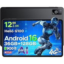 Amazon.co.jp: 【最新 Android 16 大画面タブレット】TABG6PRO SIM