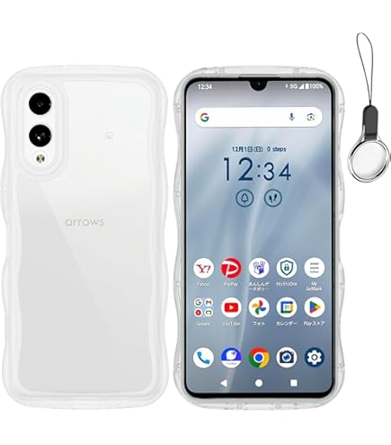 arrows We2 F-52E 本体 クリアケース付き 楽天市場】arrows We2 F-52E 用 ケース ショルダー ストラップ付