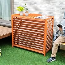 エル デカイ  ② 室外機 Amazon.co.jp: 室外機カバー ルーバー エアコン室外機カバー室外機