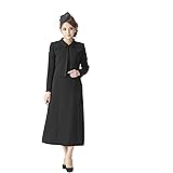 Amazon Co Jp マーガレット M456 ブラックフォーマル レディース 喪服 アンサンブル ロング丈 ワンピース 礼服 冠婚葬祭 服 ファッション小物