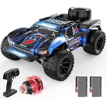 KYUSHI トラックモデル ラジコン 青と赤 ラジコン | 電動ツーリングカー | 完成品セット | 1/10スケール