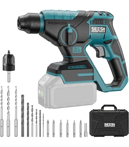 ハンマードリル 充電式 コードレス 家庭用 業務用 DIY 粉砕 回転 Amazon | 充電式ハンマードリル 18V 充電式ドリル 打撃ドリル