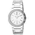 [ブルガリ] 腕時計 ブルガリ ホワイト 文字盤 ステンレススチール サファイヤガラス 自動巻 38MM スイス Watch BB38WSSDAUTO メンズ シルバー [並行輸入品]
