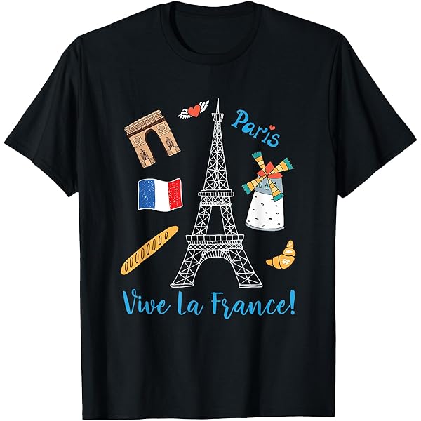 エッフェル塔デザインTシャツ 黒 半袖 613PG6YRACL._AC_SY350_QL65_.jpg
