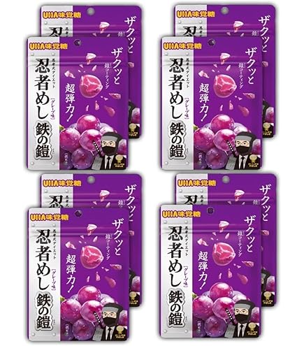 Amazon | 【購入制限なし】忍者 めし 鉄の鎧 マスカット味 40g | ノー