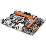 M-ATX デスクトップ マザーボード、B75 LGA 1155 ゲーミング マザーボード、M.2 NVME/SATA スロット、デュアル チャネル DDR3/電源 3+1 モード、VGA/DVI/HDML、i7 プロセッサ