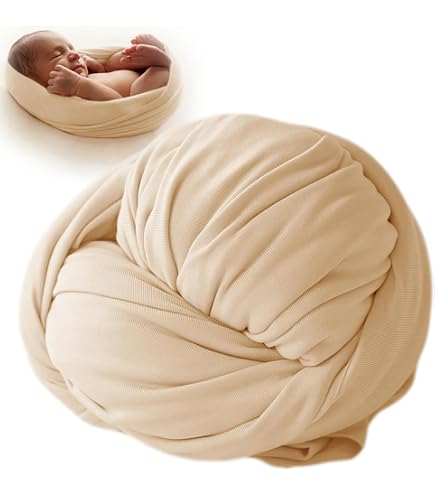 Xinnun Baby Photography Wraps Set - 8 Stretchy Newborn Swaddles For Photo Shoots & DIY Props, 8 Colors - View #5