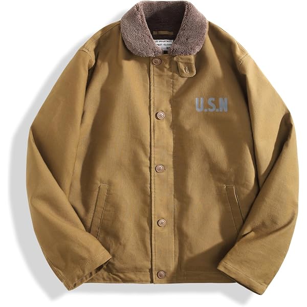 Amazon | [SESSLER] N-1 デッキジャケット DECK JACKET アメリカ海軍 