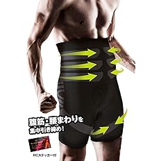 Amazon Co Jp メンズ 加圧スパッツ 加圧タイツ 補正下着 着圧 スパッツ タイツ インナー 履くだけで 引き締める 日常生活 スーツ下に着用 お腹 腹筋 もも 黒 Mサイズ ファッション