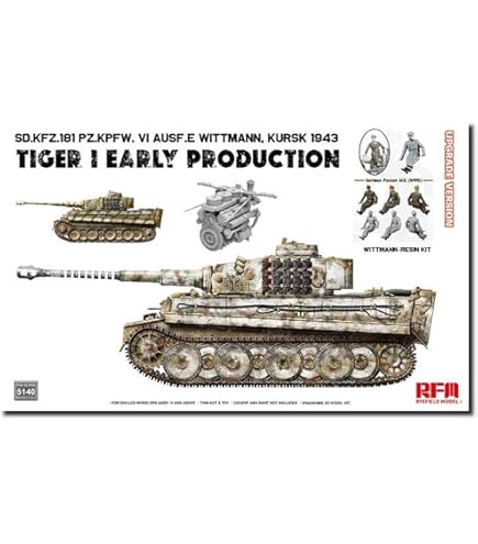 Amazon | ライフィールドモデル 1/35 タイガー1 重戦車 中期型用