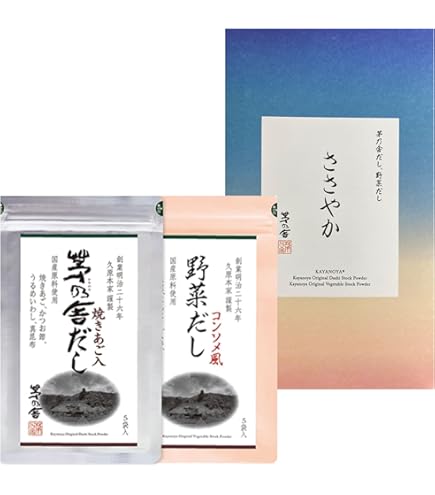 Amazon.co.jp: 茅乃舎 かやのや 茅乃舎だし（8g×5袋入）野菜だし（8g×5