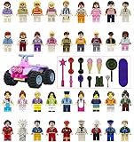 ミニフィギュア ミニフィグガールズ 36体＋13小道具＋四輪バギーセット レゴ対応 互換