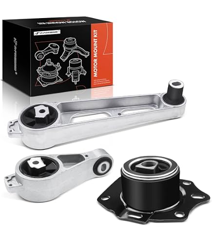 thumbnail image 2 of Engine Mounts Set Of 3 Front Right For Chrysler PT Cruiser 2001-2009 2.4L, Direct Fit Replacement 2 of 5
