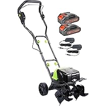 Amazon.co.jp: 耕運機 耕うん機 家庭用 充電式 36V ハイパワー 耕耘機