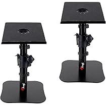 スピーカースタンド 卓上 クランプ モニタースピーカースタンド｜小型天板1512 Amazon | スピーカースタンド 卓上 小型 モニタースピーカースタンド