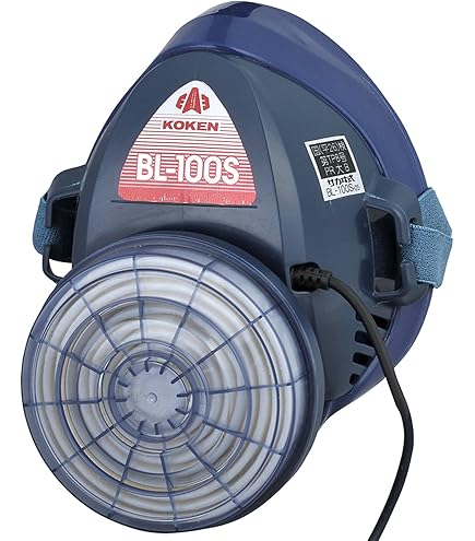 Amazon.co.jp: 興研 電動ファン付き呼吸用保護具 サカヰ式 BL-711H-03