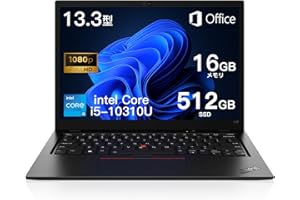 レノボノートパソコンThinkPad L13 office搭载 windows11,【爆速メモリ16GB】Core i5第10世代13.3インチ（1920*1080)中古ノートPC，SSD512GB/軽量1.38kg/パソコン/日本語キーボード/WI