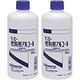 ケンエー 燃料用アルコール 500mL×2個セット
