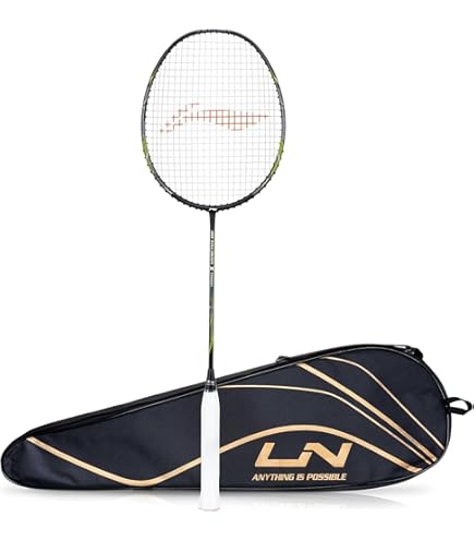 Amazon | リーニン バドミントンラケット TURBO CHARGING 9TF (ターボ