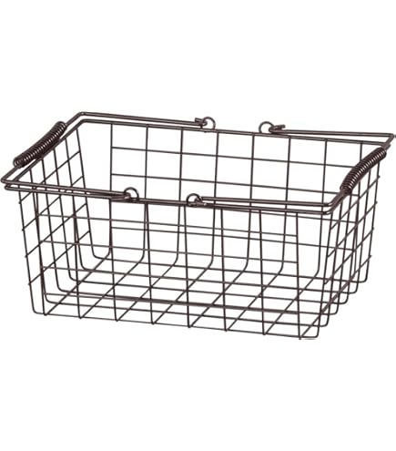 Amazon.co.jp: STACKS WIRE STORAGE OPEN BASKET [ Sサイズ/カーキ