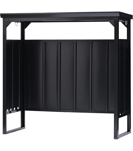 Amazon | スチールサイクルハウス L166×W170×H200cm 自転車ガレージ
