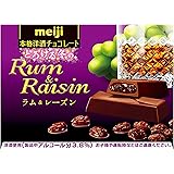 明治 本格洋酒チョコレートとろける冬のラム＆レーズン 4本×10個