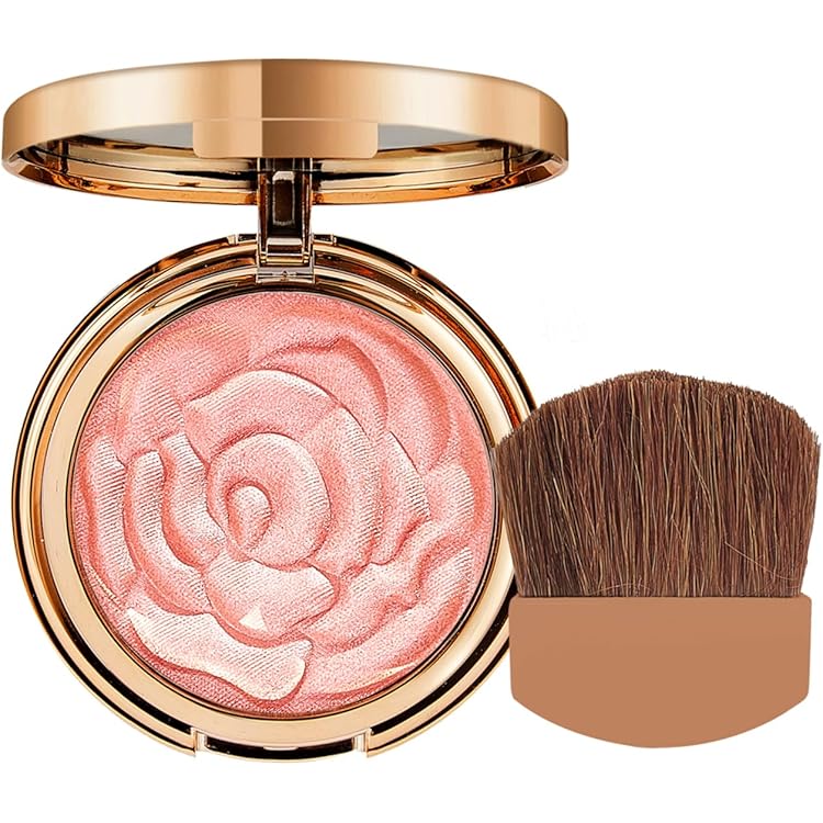 Amazon | Make andy チーク 鏡付き 2色の桜のチーク 血色感 ナチュラル