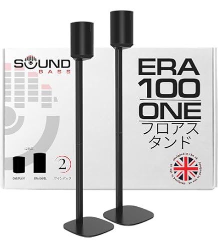 Amazon | Sonos Era エラ 100 Stand Black ブラック スピーカー