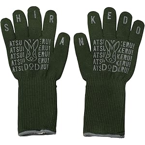 DOD(ディーオーディー) アツイノイケルシランケド 耐熱グローブ BBQ 焚き火 アラミド 滑り止め タン/カーキ