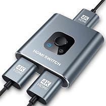 Amazon | HDMI Switch切替器 4k@60hz 分配器双方向 hdmiセレクター