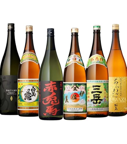 Amazon.co.jp: 鹿児島限定芋焼酎セット(三岳・薩摩維新・南之方含む