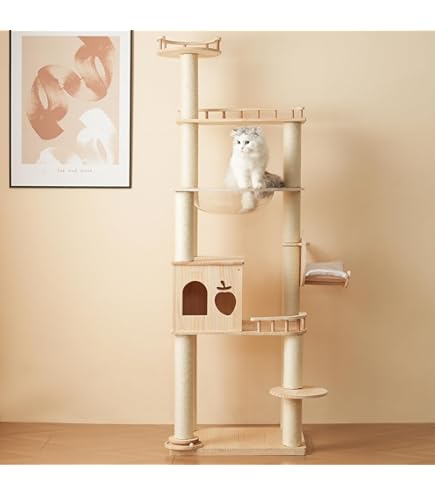 Amazon | カインズ(CAINZ) キャットインテリアタワー ハイタワー