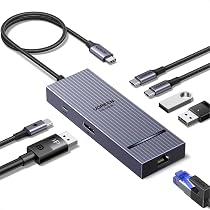 Amazon | UGREEN Revodok Pro 7 in 1 USB-C ハブ DisplayPort用 4K