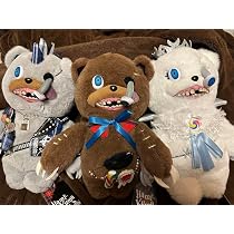 Amazon.co.jp: ハミクマ ソウル パンク ぬいぐるみ3体セット : おもちゃ