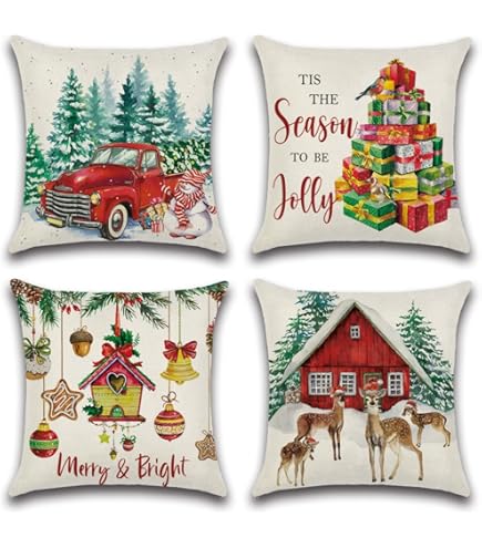 ヨーロッパ　ランドマーク　クッションカバー ４枚セット！ クッションカバー 45×45 北欧 シナマーク Kinnamark 【カプリ