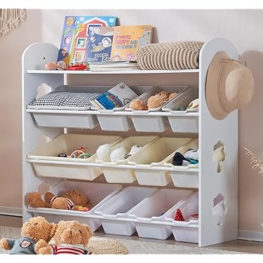 リビング収納　おもちゃ収納（収納ケース大2個＆小4個&ファイルホルダー5個付） サイズオーダー可】リビング収納 おもちゃ収納（収納ケース大2個