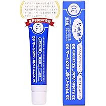 Amazon | 【脂性毛穴に特濃】 20% 青いアゼライン酸 AZクリームGG グリ