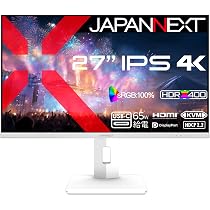 Amazon.co.jp: JAPANNEXT 27インチ IPSパネル搭載 4K(3840x2160)解像度