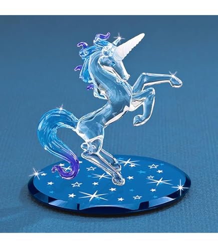 Amazon.co.jp: ハンドメイド夢のようなユニコーンガラス細工翼と小さな