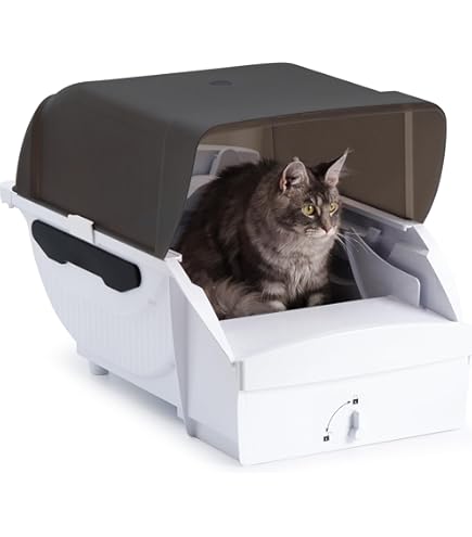 Amazon | 猫 自動トイレ，挟み込み防止無臭，アプリ遠隔操作，開放
