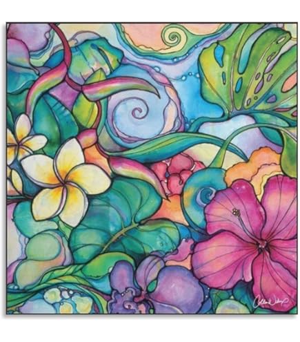 コーリンウィルコックス原画（額縁はサービス） Amazon.co.jp: 【ハワイ在住のデザイナー】コリーンウィルコックス